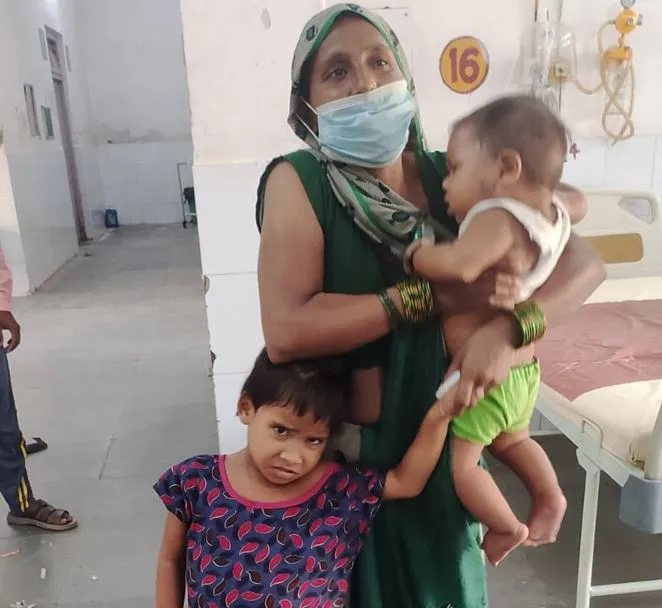 बरेली: बच्चा वार्ड में ठीक हुई मलेरिया से ग्रसित पांच वर्षीय बच्ची