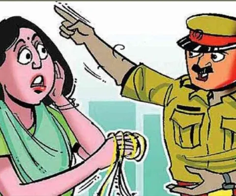 किराए को लेकर दिल्ली की पर्यटक युवतियों ने काटा हंगामा