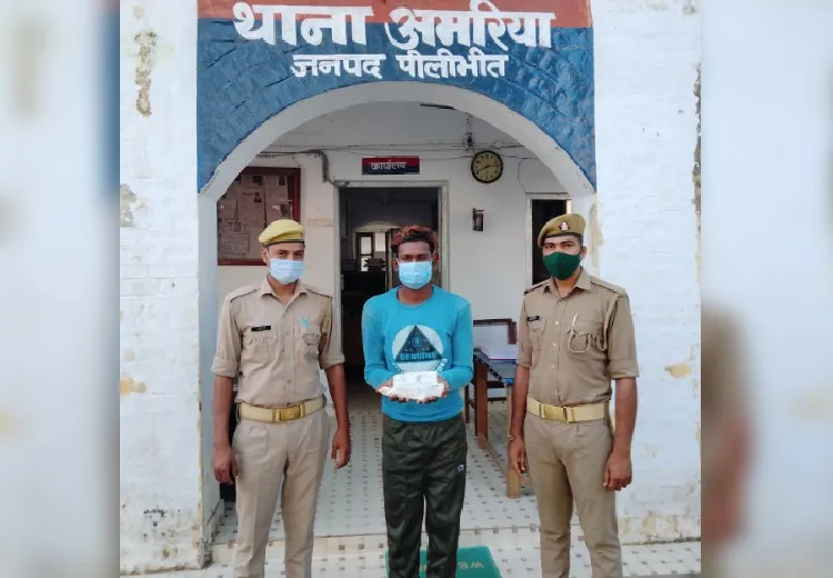 एसटीएफ बरेली और एसओजी पीलीभीत ने दबोचा 25 हज़ार का इनामी बदमाश
