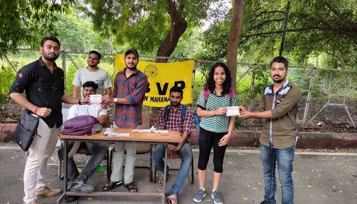 लखनऊ: ABVP सदस्यता अभियान में विद्यार्थियों की दिखी रुचि