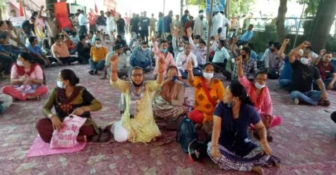 हल्द्वानी: सरकार नहीं मानी तो होगा उग्र आंदोलन
