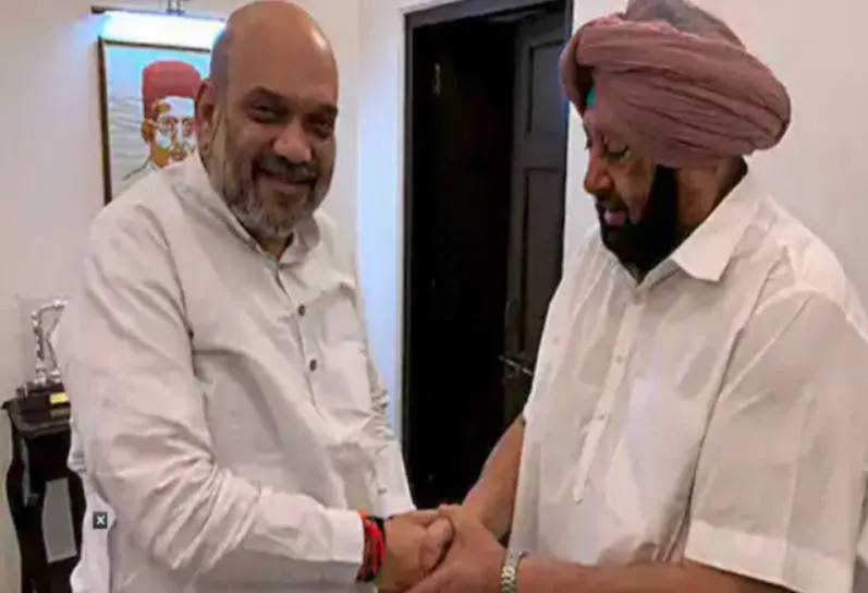 क्या रंग लाएगी पंजाब की सियासत? अमरिंदर सिंह ने की अमित शाह से मुलाकात