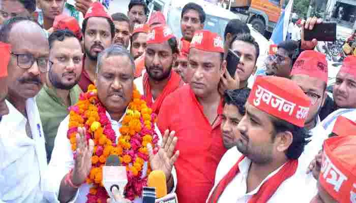 बाराबंकी: जनवादी यात्रा के दौरान संजय सिंह चौहान ने भाजपा पर बोला हमला, कही ये बात