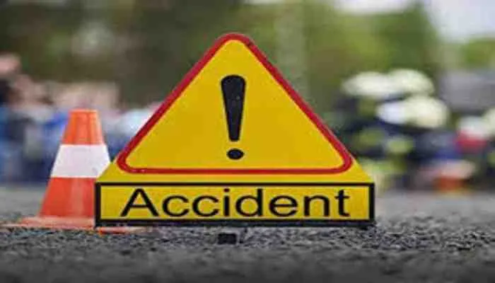 कुशीनगर: ट्रक की टक्कर पलटा डीसीएम, चालक की मौत