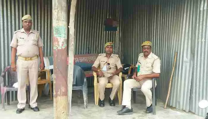 उन्नाव: थाने की जमींन पर लोगों ने किया कब्जा, पुलिस आलाधिकारी मौन!