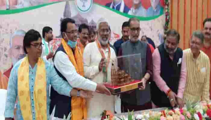 अयोध्या: भाजपा प्रदेश अध्यक्ष ने विपक्ष पर बोला हमला, कहा- राष्ट्रवाद सिर्फ भाजपा में