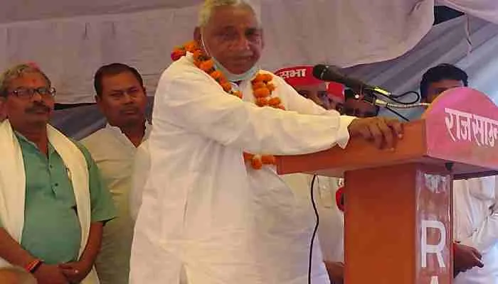 बाराबंकी: पूर्व विधानसभा अध्यक्ष ने भाजपा सरकार पर बोला हमला, जानें क्या कहा?
