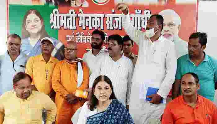 सुल्तानपुर: सांसद मेनका गांधी ने गिनाई योगी सरकार की उपलब्धियां