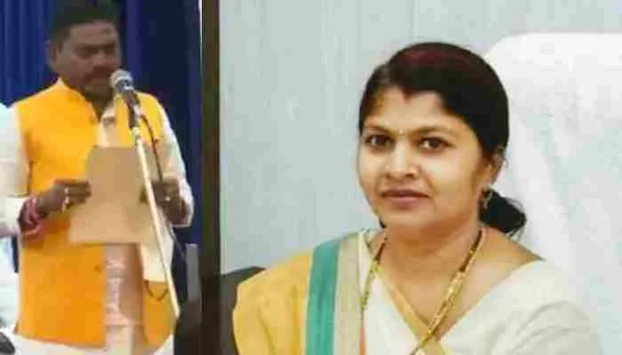 यूपी: राज्य मंत्री संजीव कुमार व डॉ. संगीता बलवंत ने ग्रहण किया कार्यभार