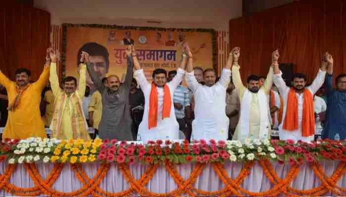 अयोध्या: भाजयुमो अध्यक्ष ने सपा पर साधा निशाना, लगाया ये गंभीर आरोप