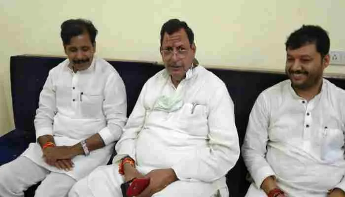 मिर्जापुर: मां विंध्यवासिनी के दरबार पहुंचे मंत्री अनिल राजभर, कही ये बड़ी बात