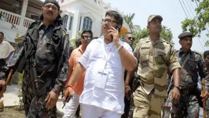 भाजपा सांसद अर्जुन सिंह के आवास के बाहर फिर बम विस्फोट