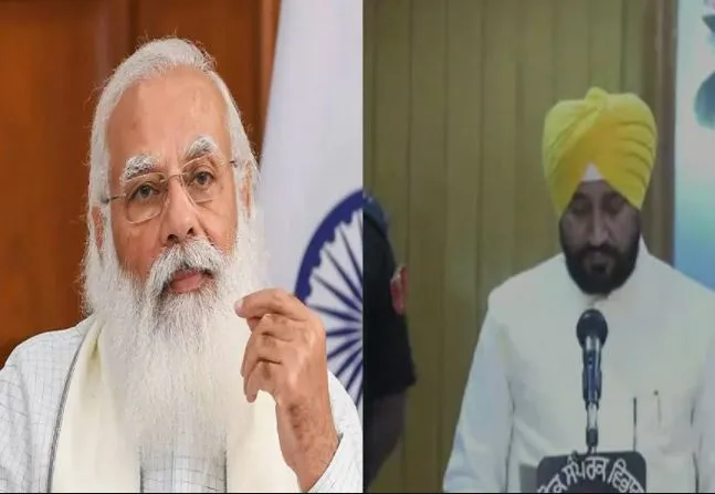 पीएम मोदी ने चरणजीत सिंह चन्नी को पंजाब का मुख्यमंत्री बनने पर दी बधाई