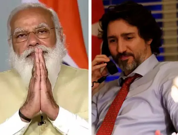 पीएम मोदी ने संसदीय चुनावों में जीत के लिए कनाडाई प्रधानमंत्री जस्टिन ट्रूडो को दी बधाई