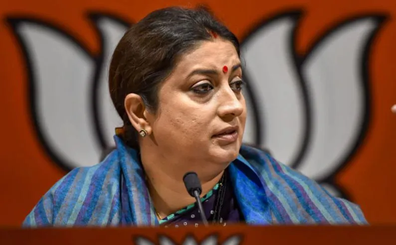 स्मृति ईरानी बोलीं- महिलाओं के नेतृत्व में विकास के आधार पर नए भारत का निर्माण करने की है जरूरत