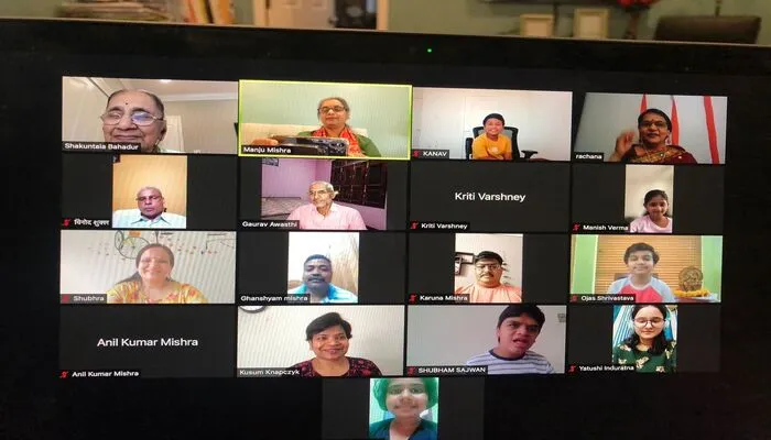 रायबरेली: भारत और अमेरिका के बच्चों के बीच आयोजित हुई ऑनलाइन अंतरराष्ट्रीय काव्य पाठ प्रतियोगिता