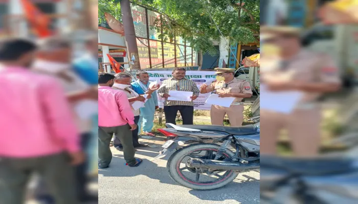 अमेठी: यातायात के नियमों का उल्लंघन करना पड़ा भारी, 130 वाहनों का हुआ चालान