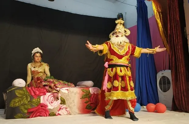 इस बार भी ऊंचापुल की रामलीला में नजर आएंगे कैबिनेट मंत्री बंशीधर भगत, रिहर्सल की तैयारी