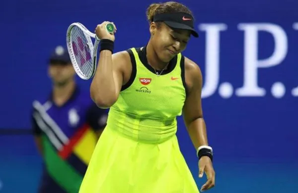 US Open: तीसरे दौर में हारी ओसाका, गुस्से में रैकेट तोड़ा