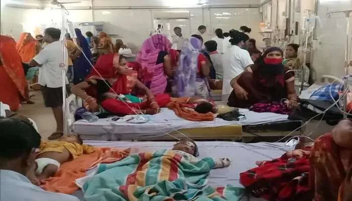 प्रयागराज: वायरल फीवर की चपेट में आए बच्चे, सरकारी अस्पतालों की व्यवस्था चरमराई
