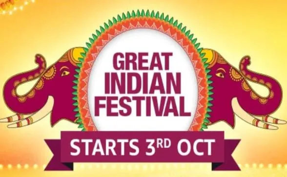 अमेजन इंडिया की तीन अक्टूबर से शुरू होगी ‘ग्रेट इंडियन फेस्टिवल’ सेल
