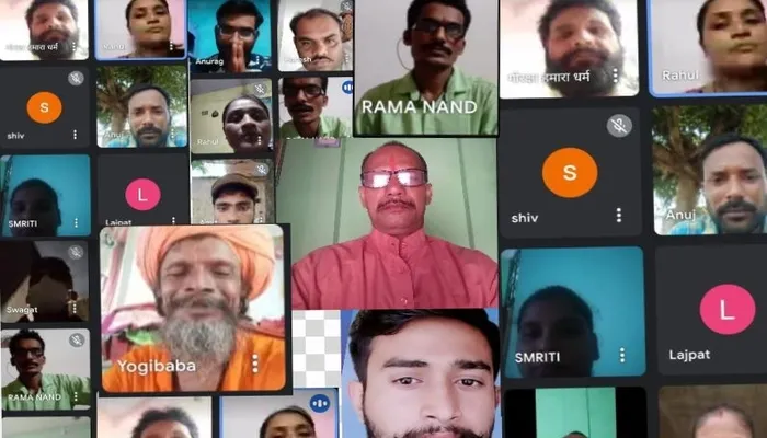 लखनऊ: गूगल मीट पर हुई विश्व हिंदू जन कल्याण संस्थान की 17वीं बैठक