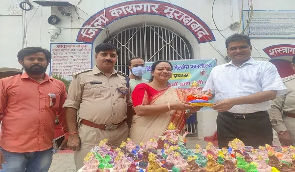 मुरादाबाद: बंदी महिलाओं के बनाए दीयों से जगमग होगी दीवाली
