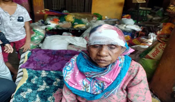 बिजनौर: तलवार और तमंचे की बट से महिला को किया लहूलुहान