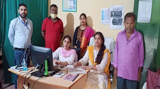 मुरादाबाद : मुख्यमंत्री जन आरोग्य मेले में मरीजों का इलाज, योजनाओं की दी जा रही जानकारी