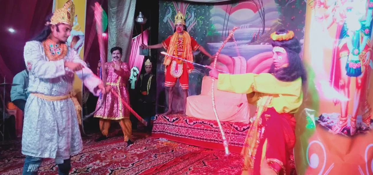 बरेली: लक्ष्मण ने किया मेघनाद का वध