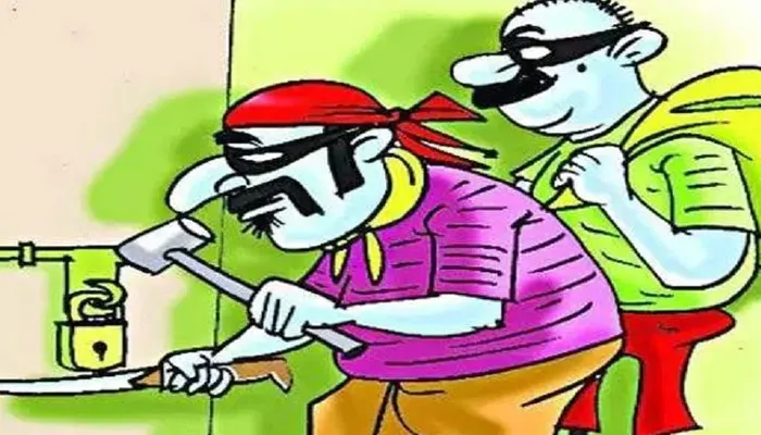 हरदोई में विद्यालय का ताला तोड़ हजारों की चोरी