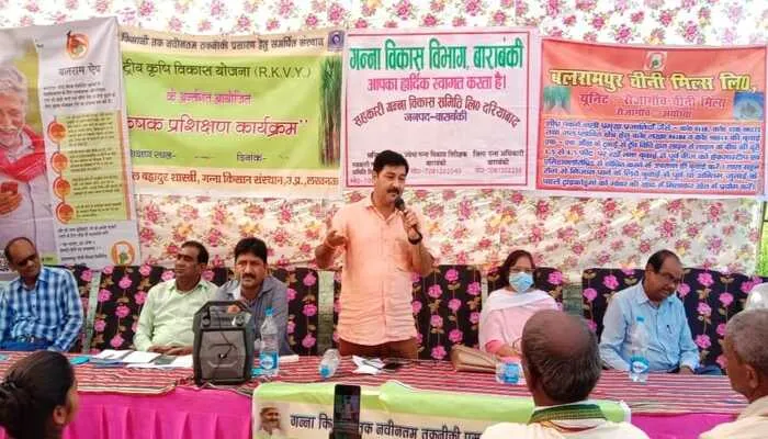 शरदकालीन गन्ने के साथ सहफसली जरूर लें- अरुण कुमार