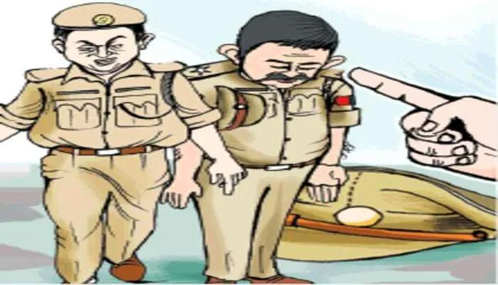 हरदोई: जनता से बदसलूकी करने पर 5 पुलिसकर्मी लाइन हाजिर
