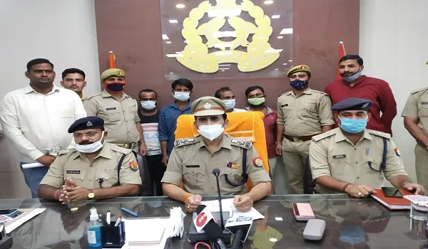 बिजनौर: चोरी की 21 बाइक व स्कूटी सहित 4 वाहन चोर गिरफ्तार