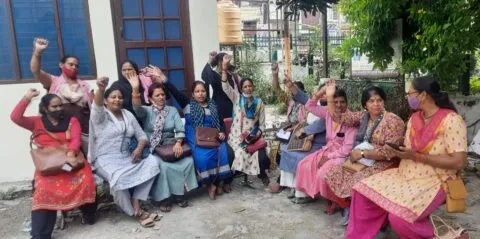 हल्द्वानी: सरकार के रवैये से नाजार तंग आशाओं का कार्यबहिष्कार फिर शुरू