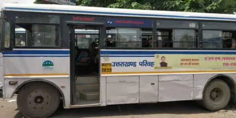 रुद्रपुर: बस के टायरों में अधिक हवा भरी तो गिरेगी गाज