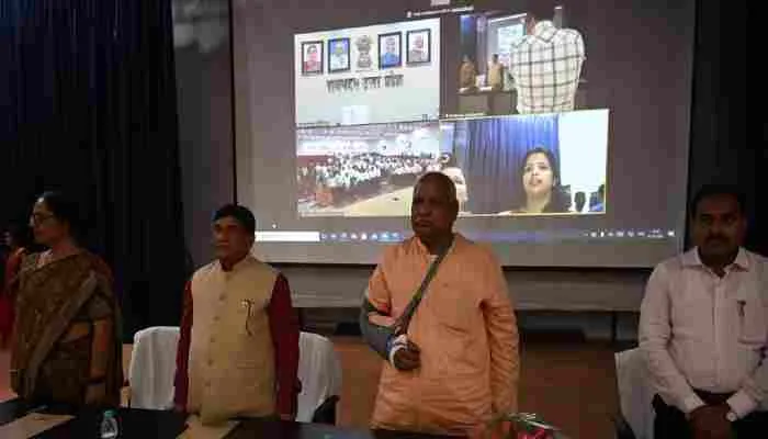 अयोध्या: अवध विश्वविद्यालय के तीन भवनों का राज्यपाल ने किया वर्चुअल शिलान्यास