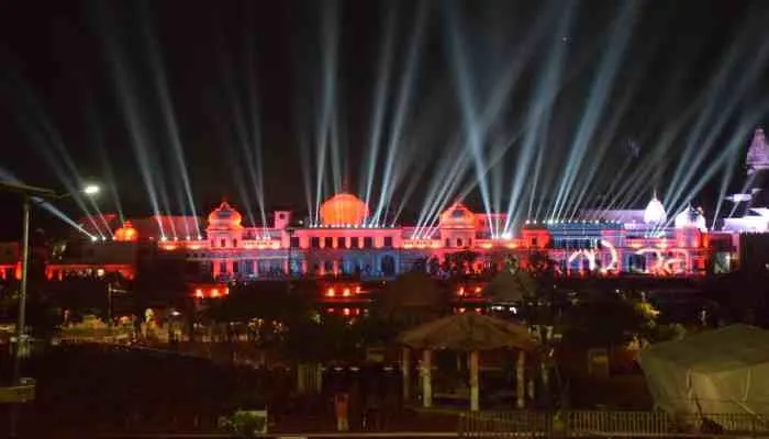 अयोध्या: दीपोत्सव का हुआ रिहर्सल, सोमवार से आगाज