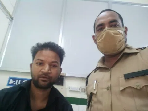 हल्द्वानी: पुलिस ने खून देकर बचाई गैंगस्टर की जान