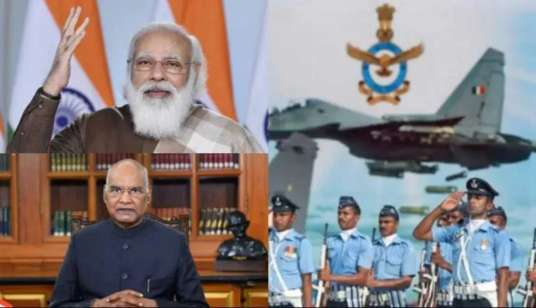 पीएम मोदी समेत राष्ट्रपति कोविंद ने दी वायु सेना दिवस की शुभकामनाएं, कहा- राष्ट्र को गर्व है