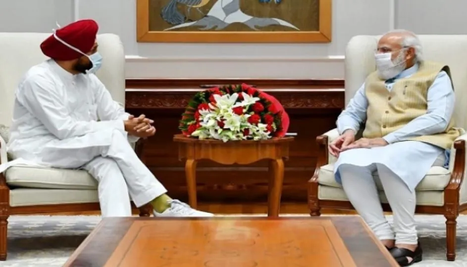 मोदी से मुलाकात कर पंजाब सीएम ने रखी किसानों के हक की बात, कृषि कानूनों को निरस्त करने का किया अनुरोध