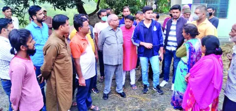 नैनीताल: कैबिनेट मंत्री भगत ने आपदाग्रस्त क्षेत्रों का किया दौरा