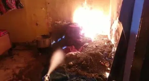 हल्द्वानी: बर्थडे पार्टी में लगी आग, अफरातफरी मची
