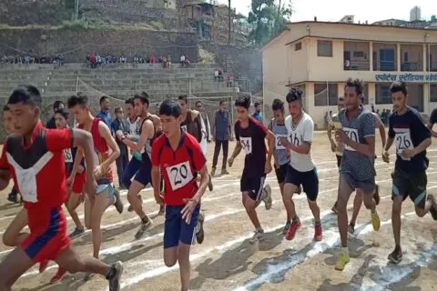 लालकुआं: खेल महाकुंभ में जुटे 22 स्कूलों के एक हजार विद्यार्थी