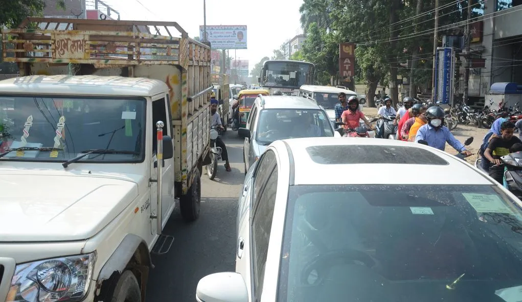 बरेली: छत्रपाल के स्वागत में गांधी उद्यान से चौकी चौराहे तक लगा जाम