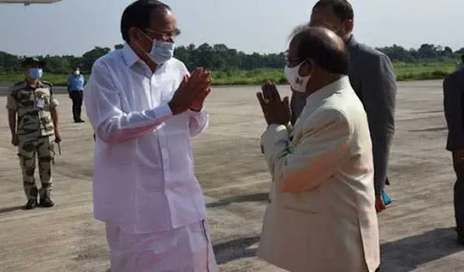 वेंकैया तीन दिवसीय दौरे पर अरुणाचल पहुंचे, राज्य विधानसभा को करेंगे संबोधित