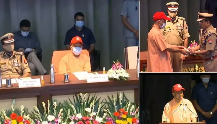 लखनऊ: CM योगी ने पुलिस मुख्यालय में पदक अलंकरण समारोह में लिया हिस्सा, जानें