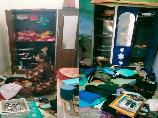 बिजनौर : फौजी की मां और पत्नी को बंधक बनाकर की लाखों की डकैती