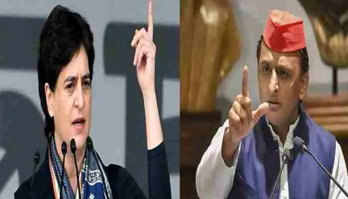 यूपी: आजमगढ़ प्रकरण को लेकर प्रियंका व अखिलेश ने सरकार पर किया वार