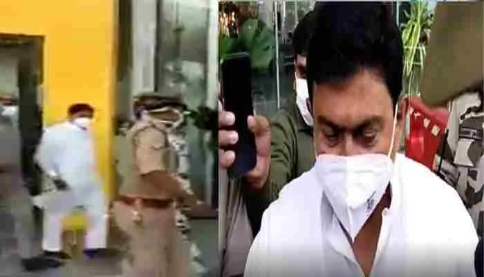 यूपी: सीएम योगी से मिलने पहुंचे केंद्रीय राज्य मंत्री, बेटे को बताया निर्दोष